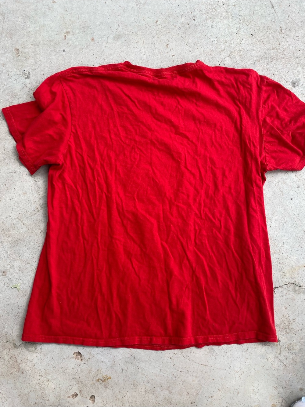 Peanuts Snoopy Red Christmas cookies cotton shirt size Large - Picture 3 of 3